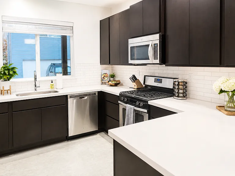 Kitchen featuring a brand new dishwasher (2026) and new kitchen disposal (2024).