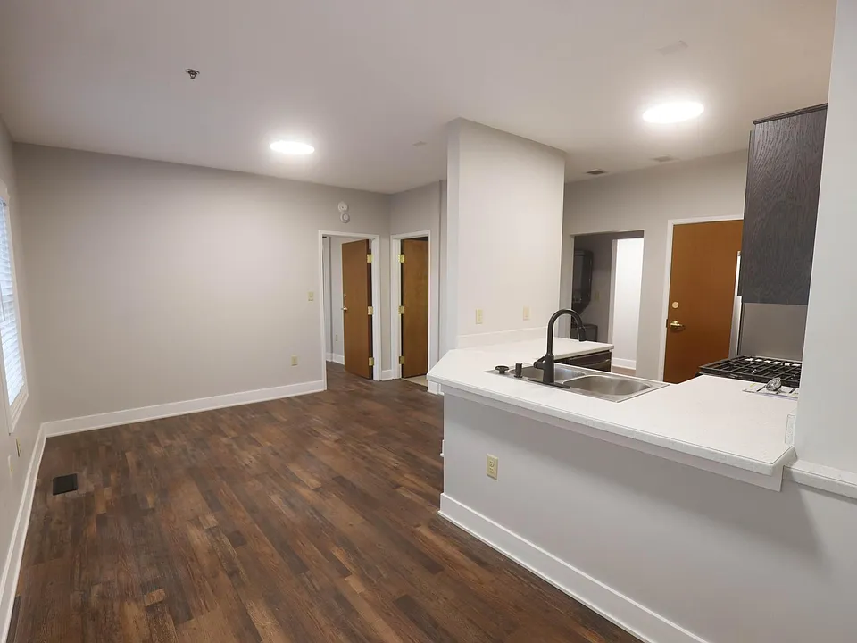 Living Room & Kitchen, including kitchenette space