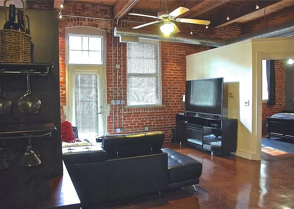 View of living room from entrance