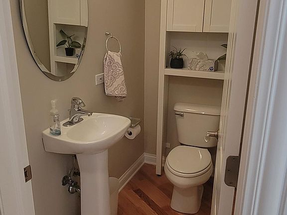 half bath on main floor