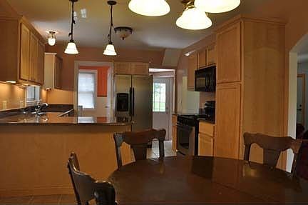 Kitchen and dining room