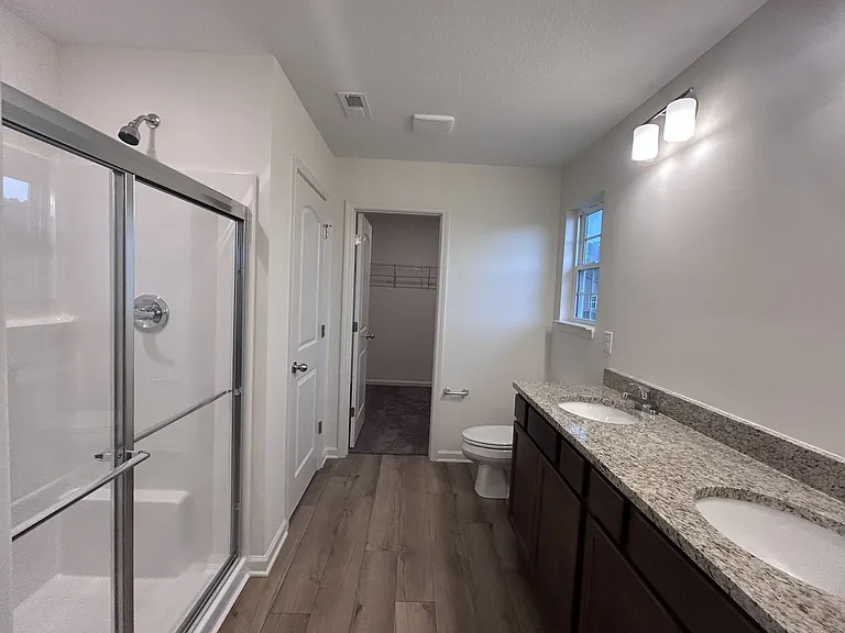 Upstairs master bathroom