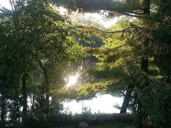 Early morning 2nd story view