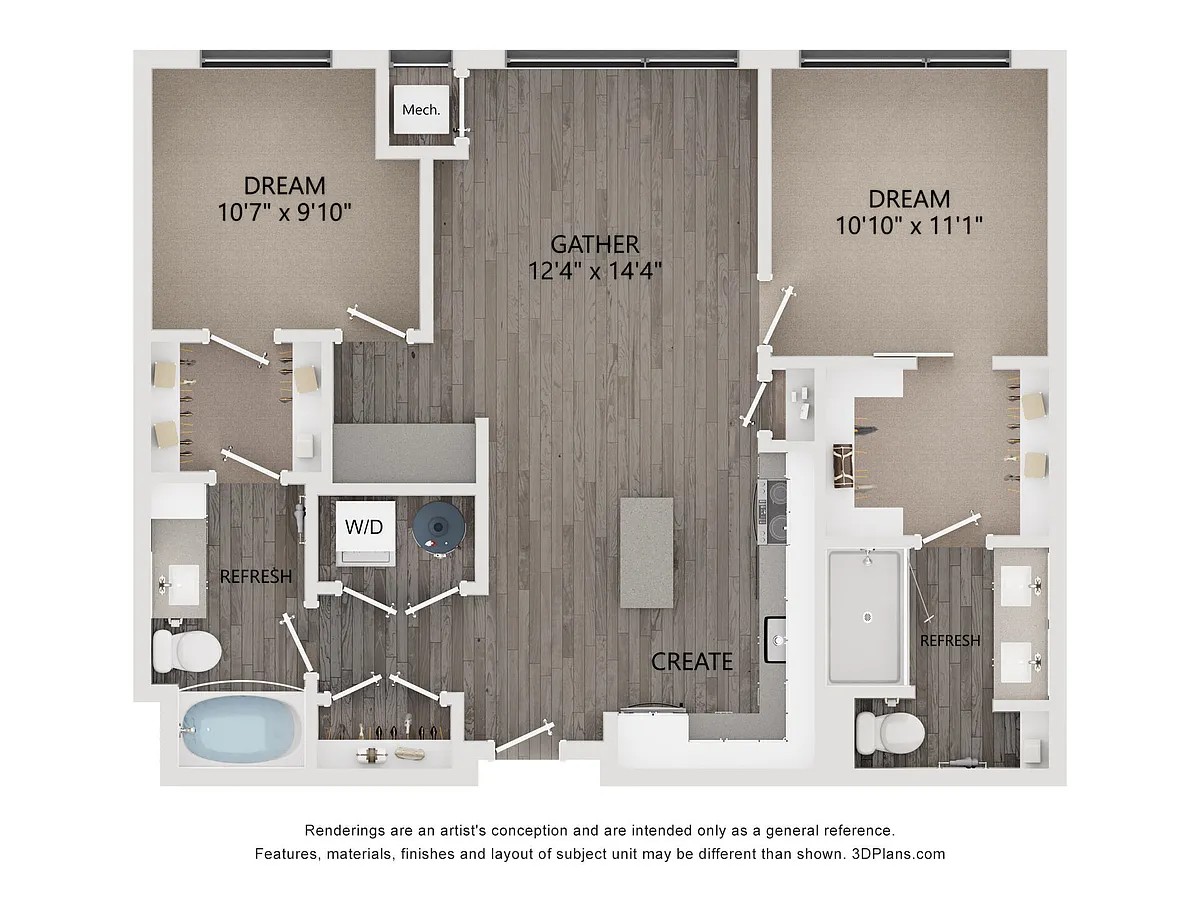 Floor plan D0802