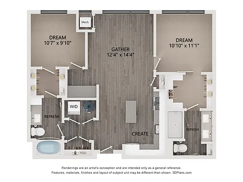 Floor plan D0802