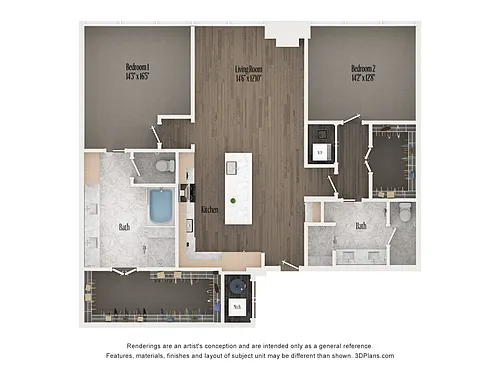Floor plan B7