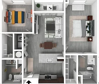 2 Bedroom B 2 Bedroom B