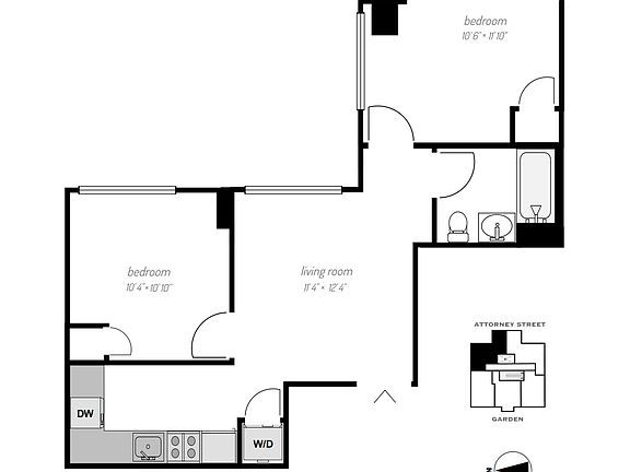 2nd image of 91 Attorney St APT 8E