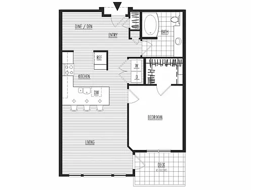 Floor plan The Henry