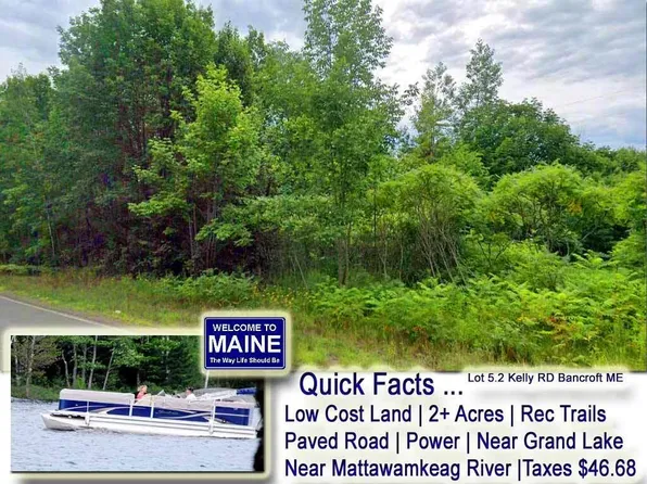 Lot 5.2 Kelly Road, Bancroft, ME 04497