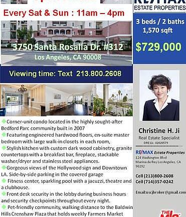 2nd image of 3750 Santa Rosalia Dr APT 312