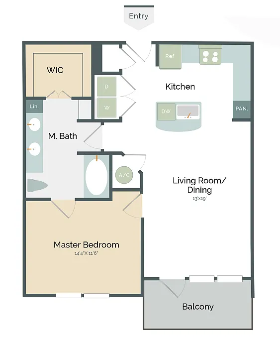Floor plan A4