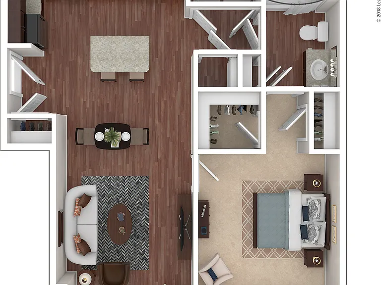 A1 3D Floor plan A1 3D Floor plan
