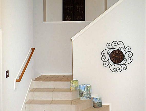 Custom Tile-Work on Stairs