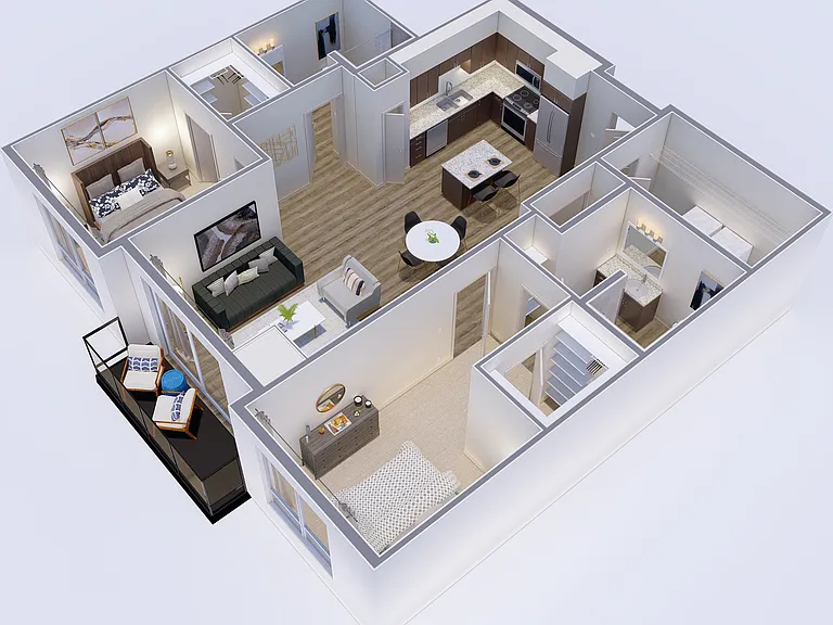 Mariblu at Southcenter 55+ Active Adult Apartments — Photo 30
