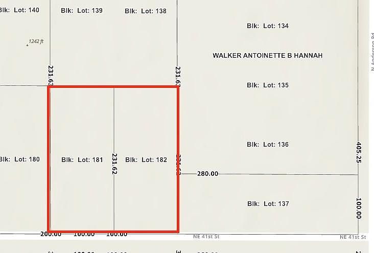 2nd image of NE 41st St Lot 181-182