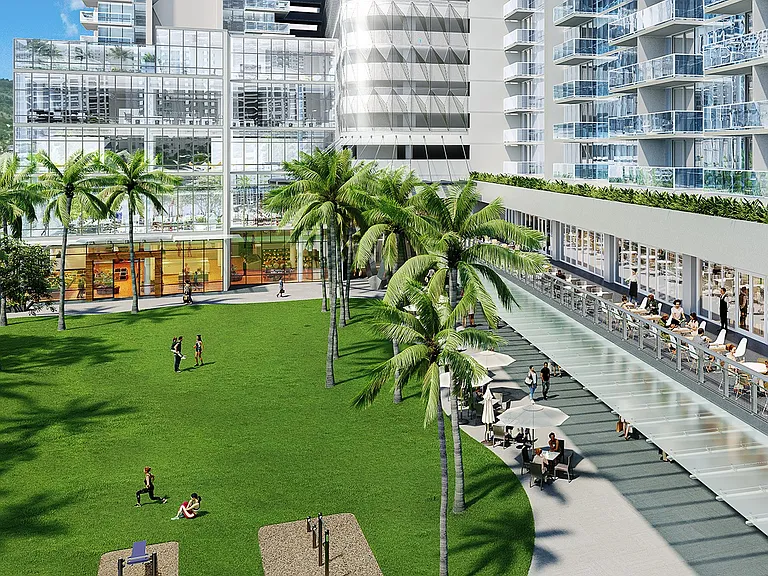 Retail Space and Lawn