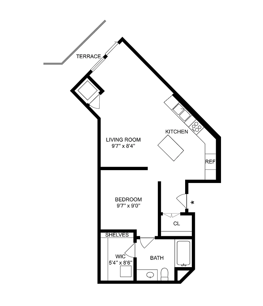 Floor plan Warhol A04