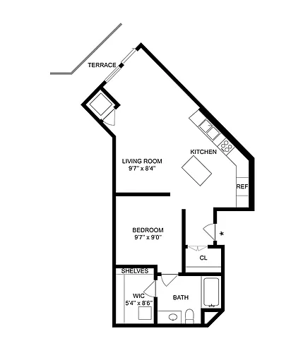 Floor plan Warhol A04