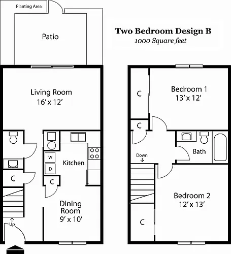 Floor plan 80