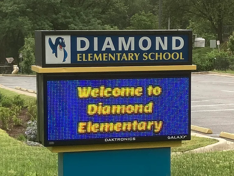 Walking distance to Diamond elementary school.