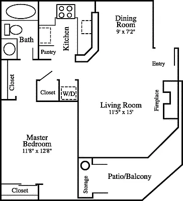 Floor plan Serrano