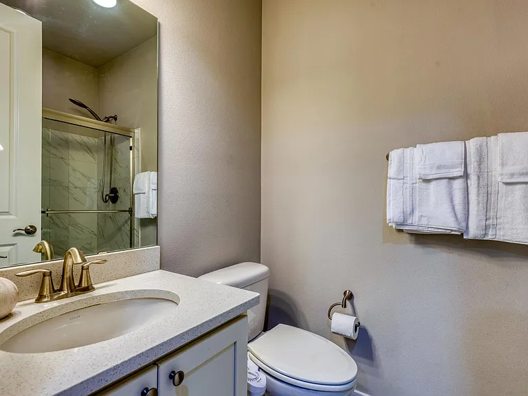 1st floor bathroom with walk in shower