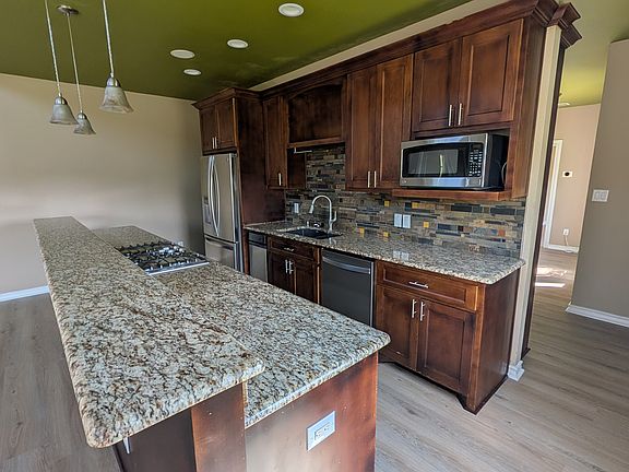 Plentiful cabinet space in the kitchen