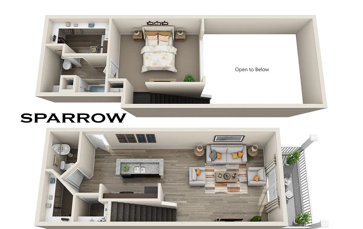 Floor plan Sparrow