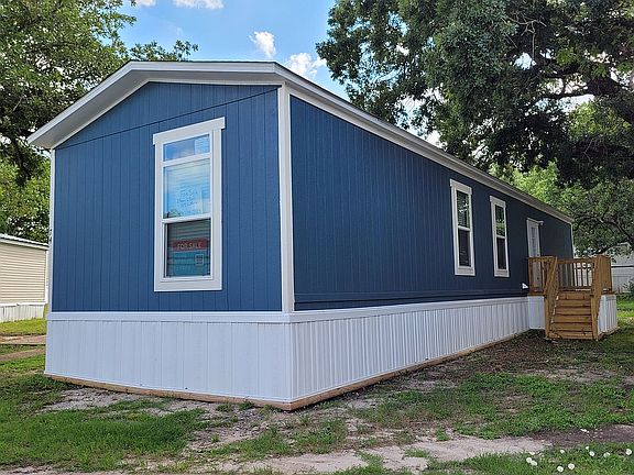 Back view of home