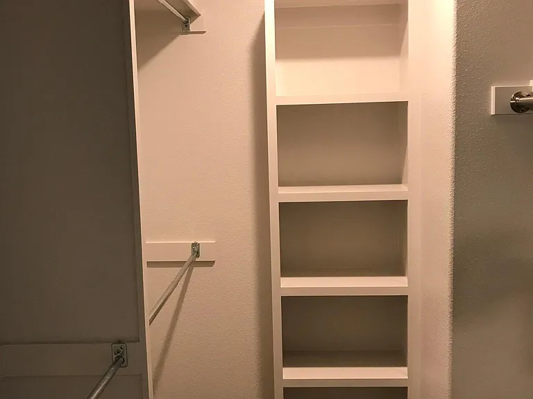 2nd Floor rear bedroom walk in closet