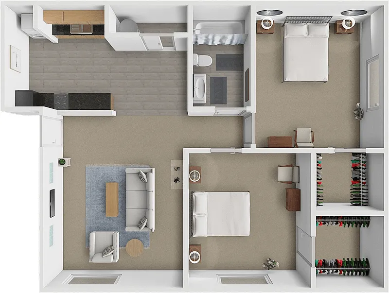 Floor plan Retreat