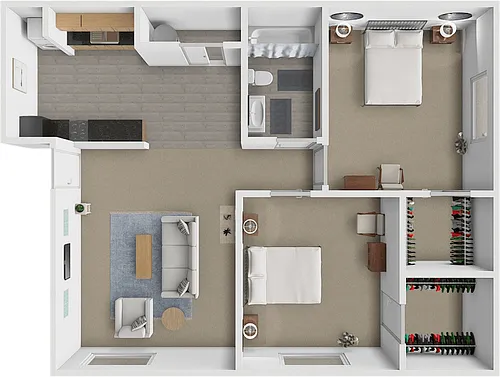 Floor plan Retreat