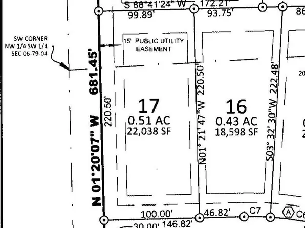 17 Meadows Subdivision Park #6, West Branch, IA 52358