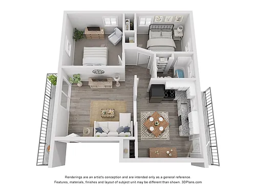 Floor plan Cabaret Gold