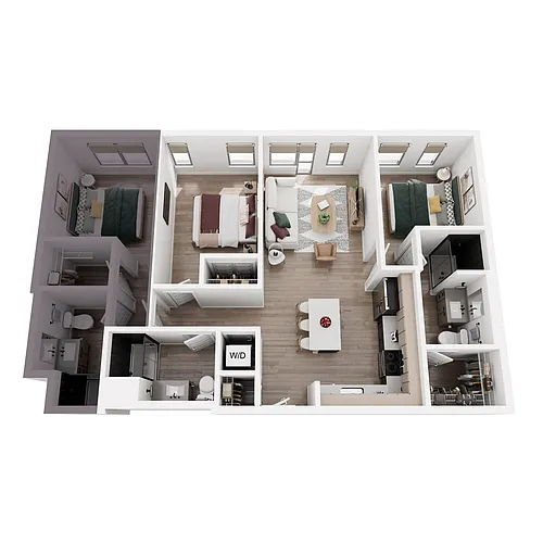 Floor plan C1A