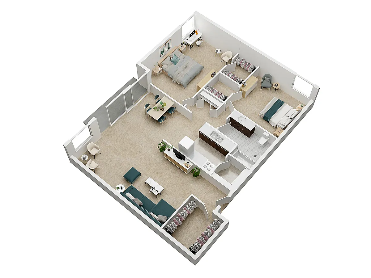 Floor plan The Cheboygan