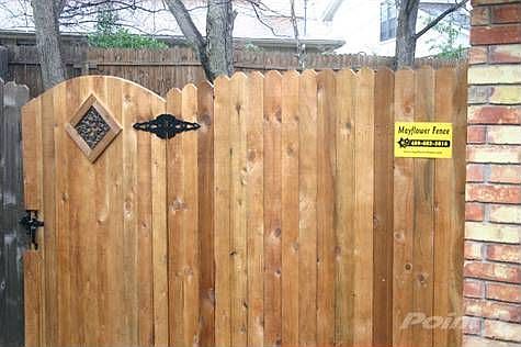 New fence