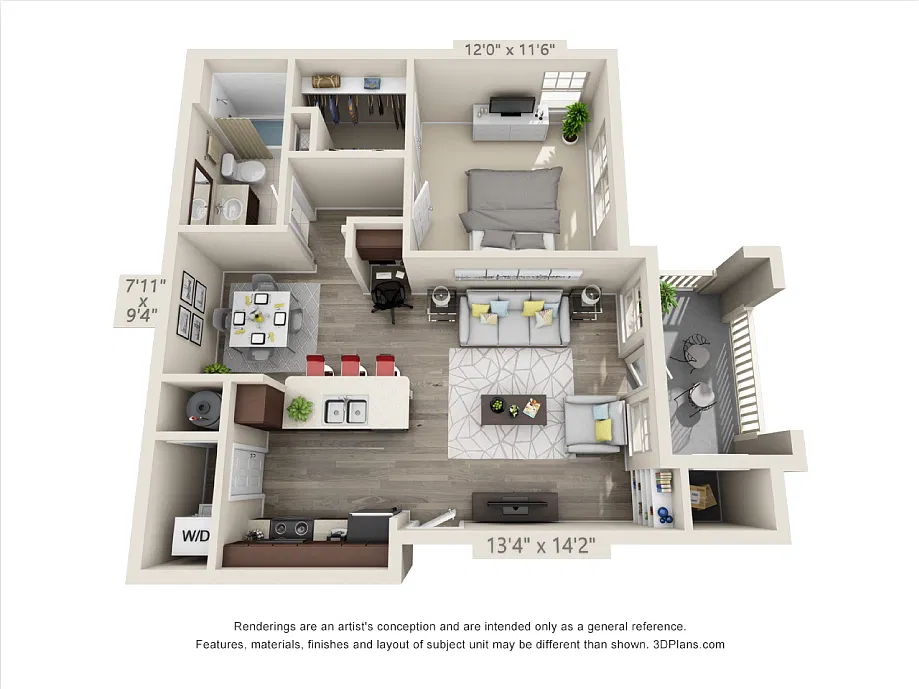 Floor plan A1