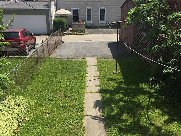 yard and parking space