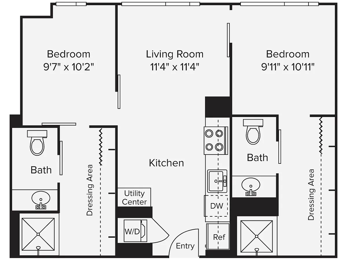 Floor plan B1