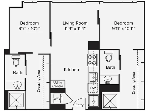 Floor plan B1