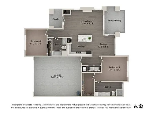 Floor plan C1