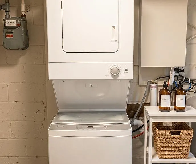 Washer and dryer