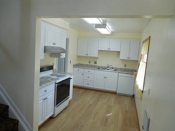 New cabinets & floor