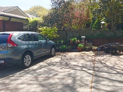 Park pad plus garage. 