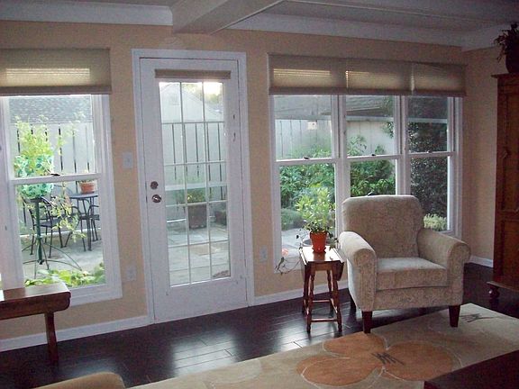 Family Room with Private Patio