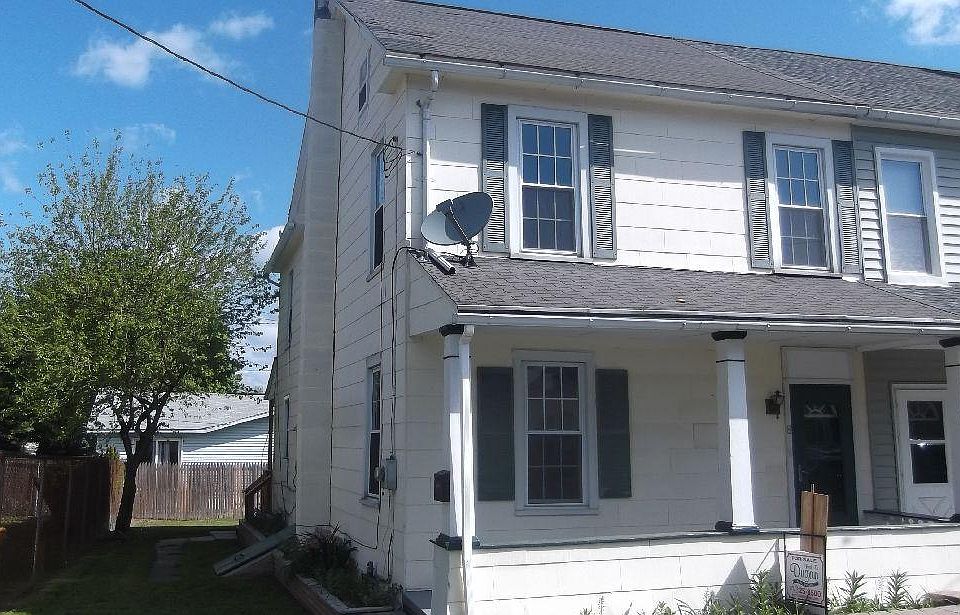 front of house and side view