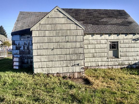 Rear of the house