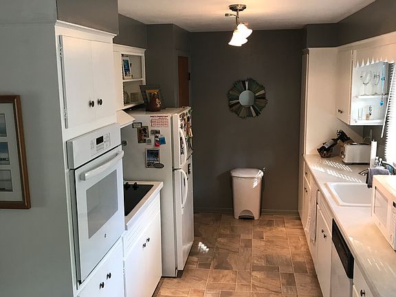 Updated galley kitchen